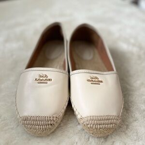 Coach Rhodelle Espadrille Flats 
 Coach Women's Off-White Espadrilles